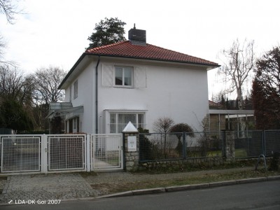 Wohnhaus, Einfriedung  Hohensteinallee 4