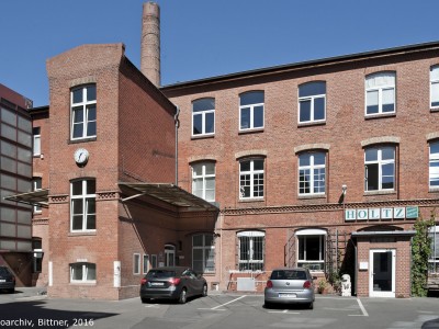 Fabrikgebäude, Maschinenhaus, Kontor  Salzufer 15, 16