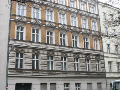 Mietshaus, Laden  Knobelsdorffstraße 50