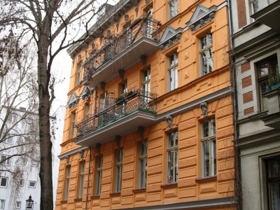 Mietshaus, Laden  Neufertstraße 5