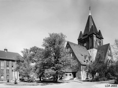 Kirchplatz an der Christuskirche
