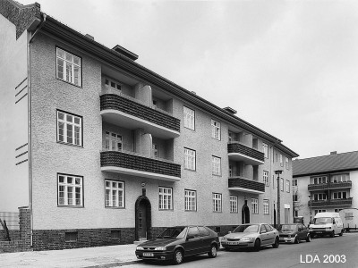 Wohnanlage  Firlstraße 10, 12, 14 Zeppelinstraße 122, 124