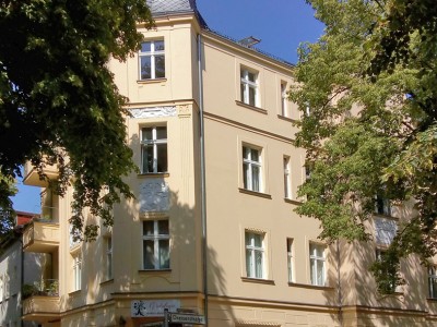 Mietshaus, Einfriedung  Scharnweberstraße 6 Dreiserstraße 3