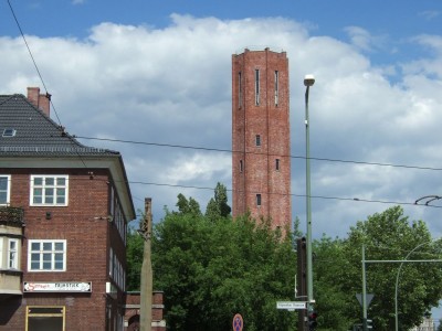 Wasserturm des Gaswerks Lichtenberg