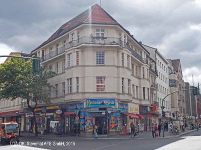Wohn- und Geschäftshaus  Erkstraße 1A Karl-Marx-Straße 87