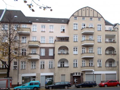 Mietshausgruppe  Mareschstraße 14, 15, 16