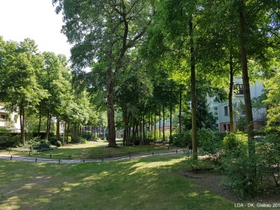 Außenanlagen und Mietergärten der IBA-Stadtvillen