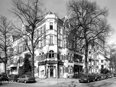 Mietshaus  Wielandstraße 14A Hedwigstraße 12, 12A