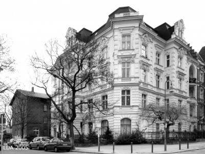 Mietshausgruppe  Wielandstraße 25, 25A, 25B Bahnhofstraße 3