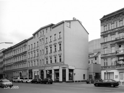 Mietshausgruppe  Grunewaldstraße 83, 84, 85, 86, 87, 88, 89 Gleditschstraße 75