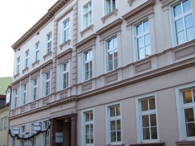 Mietshaus, Anbau, Saal, Synagoge  Ritterstraße 12