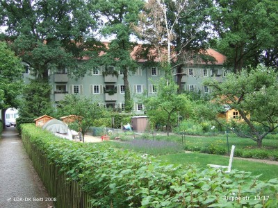 Öffentliche Frei- und Grünflächen der Siedlung Siemensstadt