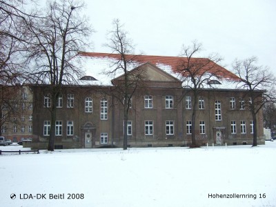 Reserve-Lazarett II, Beseler Kaserne