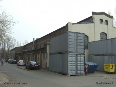 Artilleriewerkstattgebäude und Nutzholzhäuser