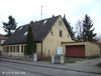 Kolonistenhaus, Wohnhaus, Stall  Dorfstraße 45