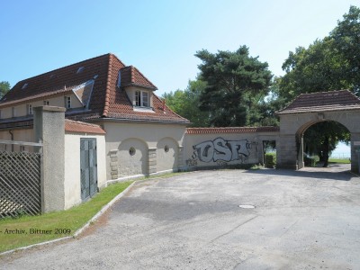 Chauffeurhaus und Nebengebäude der ehem. Villa Fraenkel