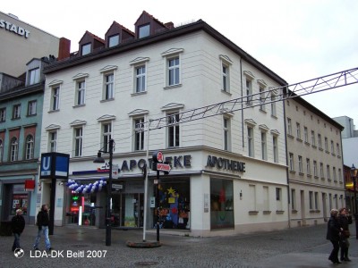 Mietshaus  Carl-Schurz-Straße 14 Mauerstraße 16, 17, 18