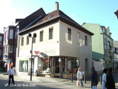 Wohn- und Geschäftshaus, Keller  Carl-Schurz-Straße 45 Ritterstraße 16