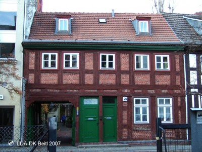 Wohnhaus, Handwerkerhaus, Mietshaus, Stall  Fischerstraße 28