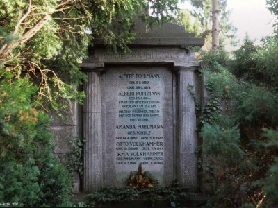 Grabstätte Albert Pohlmann