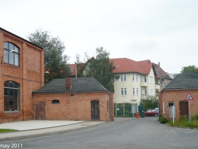Toranlage & Pförtnerhaus  Hertzstraße 61