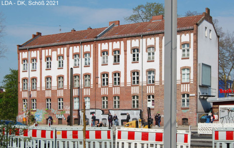 Beamtenwohnhäuser des Bahnhofs Niederschöneweide-Johannisthal