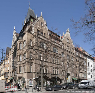 Mietshaus, Laden  Bleibtreustraße 17 Mommsenstraße 