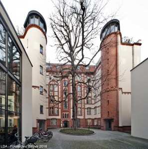 Hofgebäude des Mietshauses