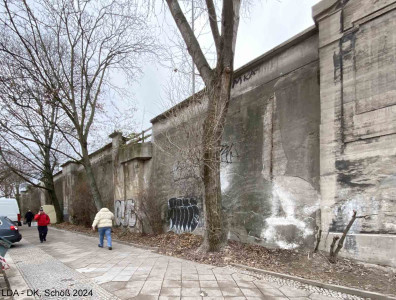 Eisenbahngewölbebrücken - Eisenbahnüberführung der Prinzregentenstraße