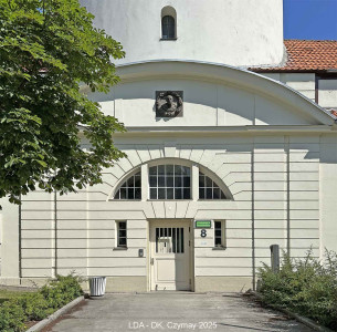 Kessel- und Maschinenhaus mit Wasserturm