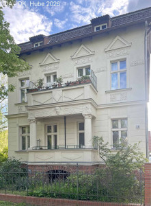 Wohnhaus, Einfriedung  Oberfeldstraße 28