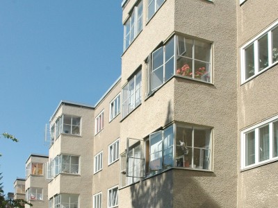 Friedrich-Ebert-Siedlung, Block I und Block II