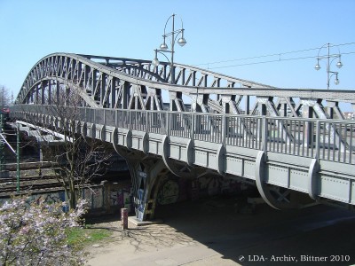 Hindenburgbrücke, Bösebrücke, Bornholmer Brücke