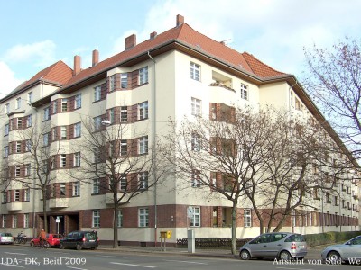 Wohnblock  Pommersche Straße 17, 18, 19 Konstanzer Straße 49