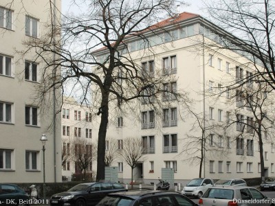Wohnanlage, Bürogebäude  Düsseldorfer Straße 37, 37A, 38, 38A, 38B, 39 Brandenburgische Straße 26, 26A