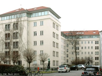 Wohnanlage, Bürogebäude  Düsseldorfer Straße 37, 37A, 38, 38A, 38B, 39 Brandenburgische Straße 26, 26A