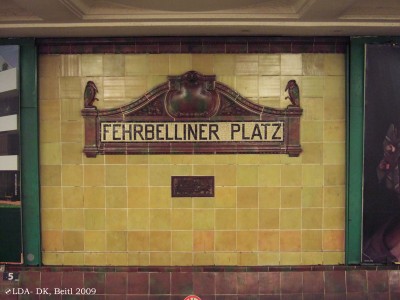 U-Bahnhof Fehrbelliner Platz (U3/U7)