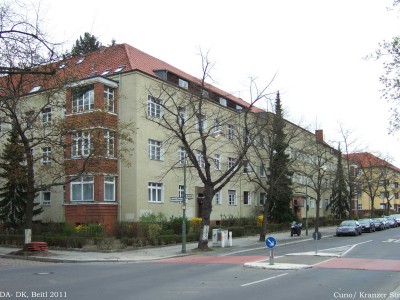 Wohnblock  Cunostraße 69, 69A, 70 Landecker Straße 4 Kranzer Straße 5