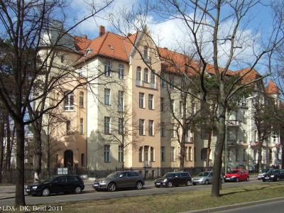 Mietshaus  Hohenzollerndamm 90, 91 Karlsbader Straße 1