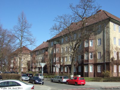 Wohnblock  Oeynhauser Straße 1, 3, 5 Breite Straße 2, 2A, 2B Friedrichshaller Straße 43