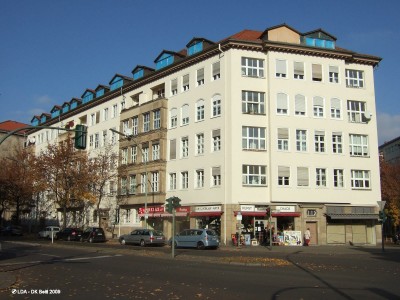 Wohn- und Geschäftshaus  Brandenburgische Straße 12, 13, 14 Sächsische Straße 35, 36, 37