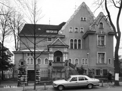 Villa, Einfriedung  Wissmannstraße 12