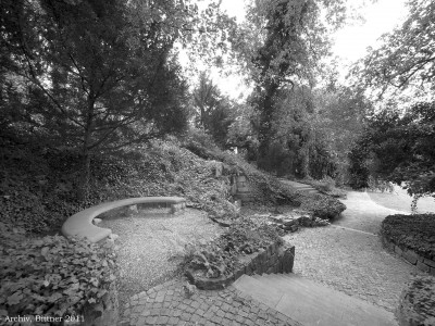 Garten des Landsitzes Schwabacher