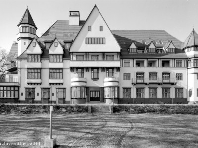 Schwedenpavillon (heute Krankenhaus)