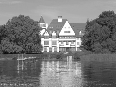 Schwedenpavillon (heute Krankenhaus)