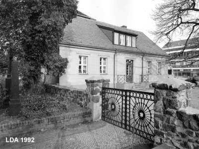 Schulhaus der Gemeinde Zehlendorf (heute Heimatmuseum)